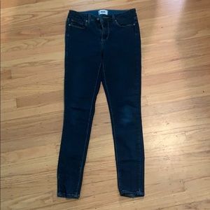 paige denim super skinny jeans size 26